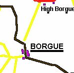 Map of Borgue Area