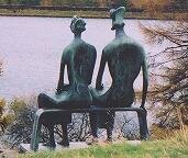 The King and Queen by Henry Moore